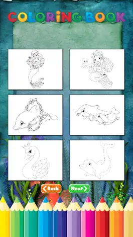 Game screenshot Mermaid Art Coloring Book - Activities for Kid hack