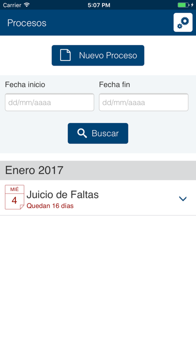 Screenshot #3 pour Calculadora Plazos Procesales