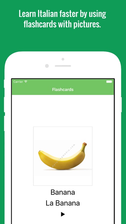 Italian Flashcards with Pictures Lite