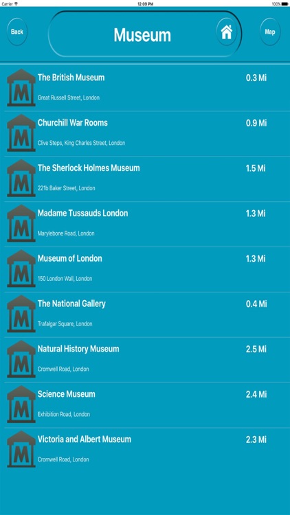London UK City Offline Map Navigation EGATE