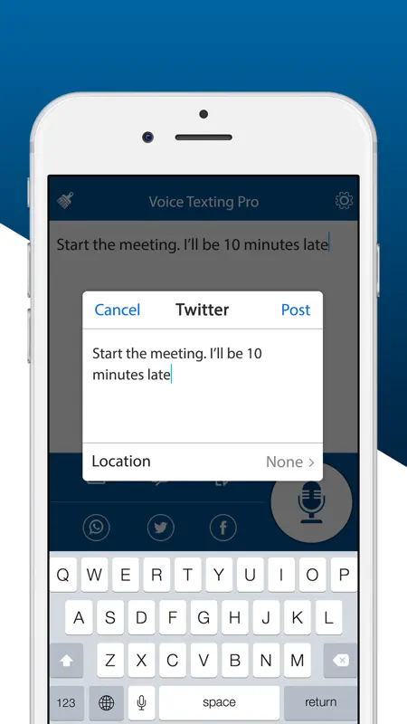 Voice Texting Deluxe screenshot 3 of 5