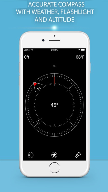 Compass Pro - True North Orienteering and Heading