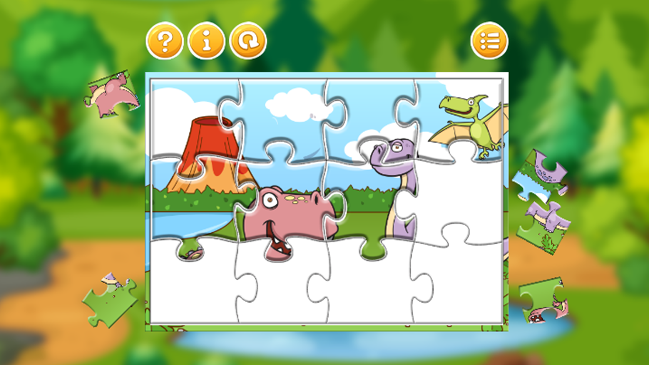 Dinosaur Fossil: Jigsaw Puzzle Preschool Toddler screenshot 3