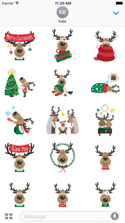 Christmas Stickers from Images