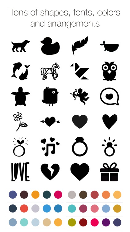 Text Mess - turn your messages into art screenshot-4