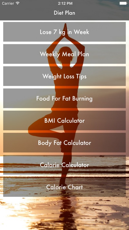 Diet Plan For Weight Loss