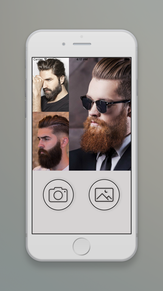 Man Mustache Hair Style Editor - 1.0 - (iOS)
