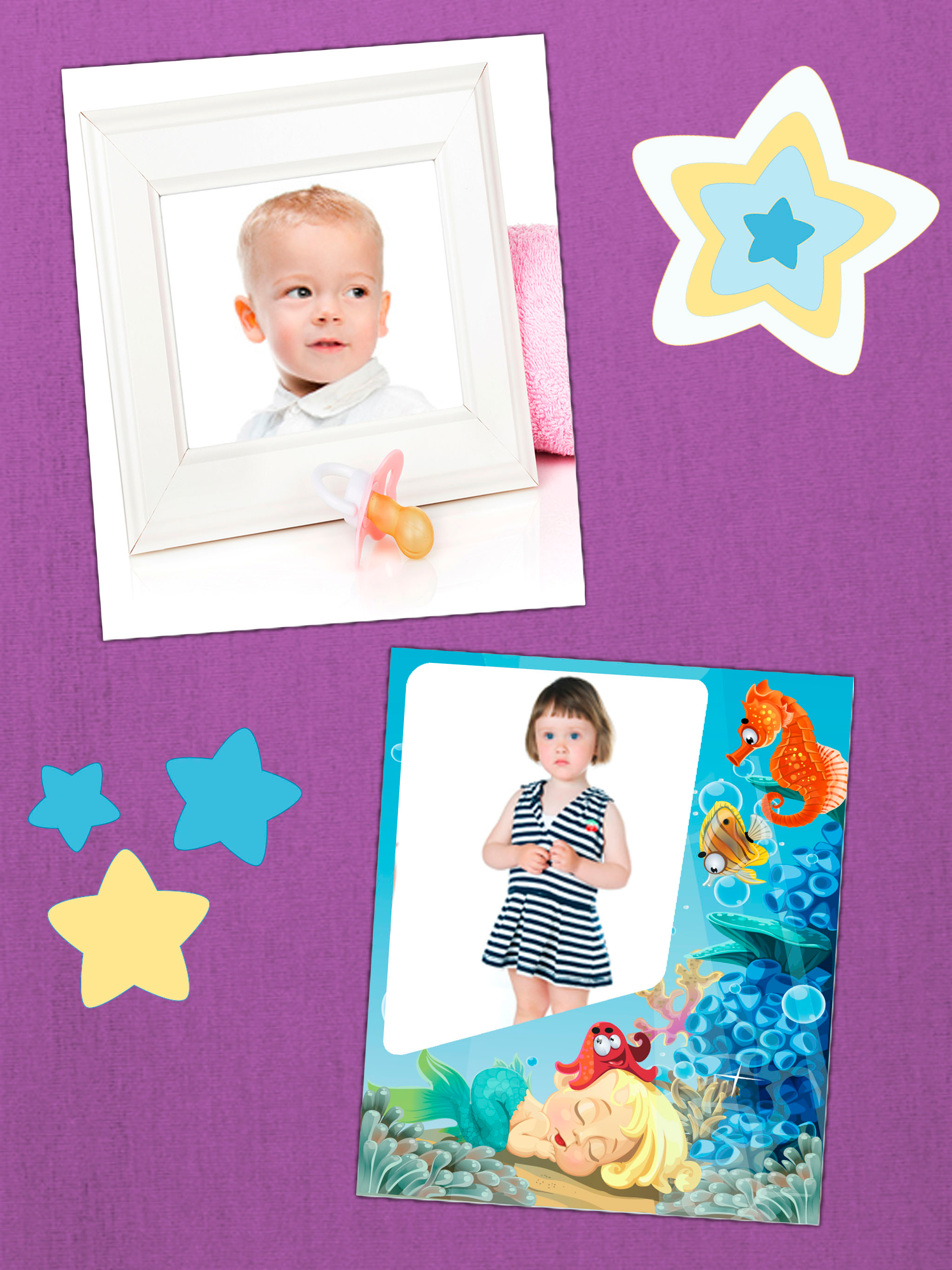 Baby photo frames for kids – Photo Collage screenshot 6