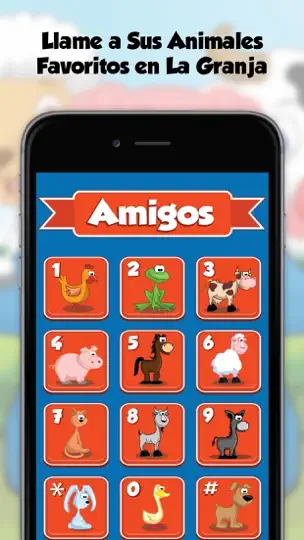 Captura de pantalla de Dial A Farm en iPhone 1