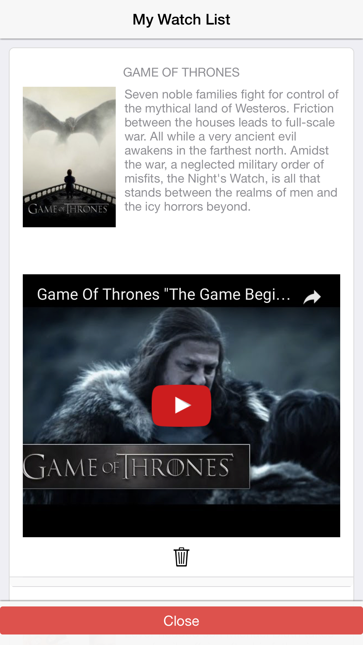 TV-Series Tip: TV Show Recommendations
