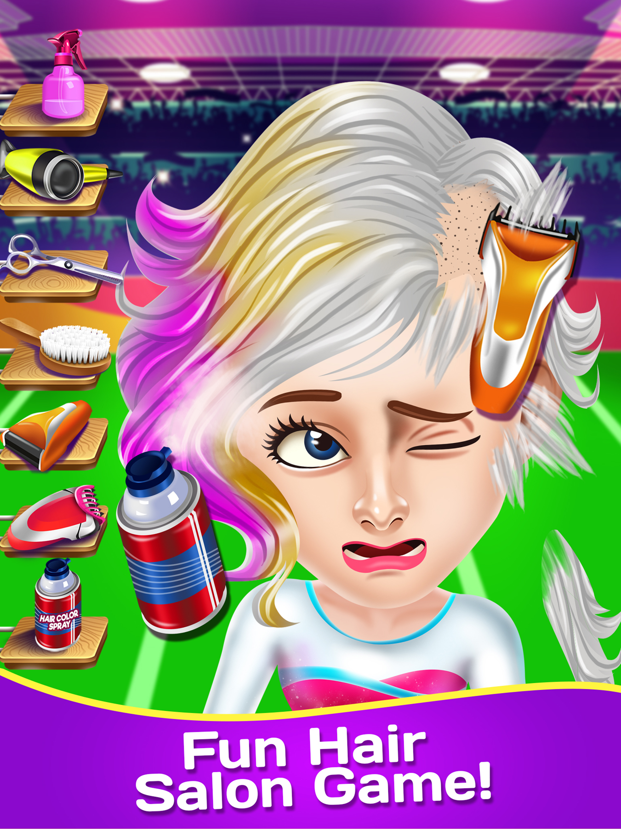 Hair Salon Shave Spa Kids Games