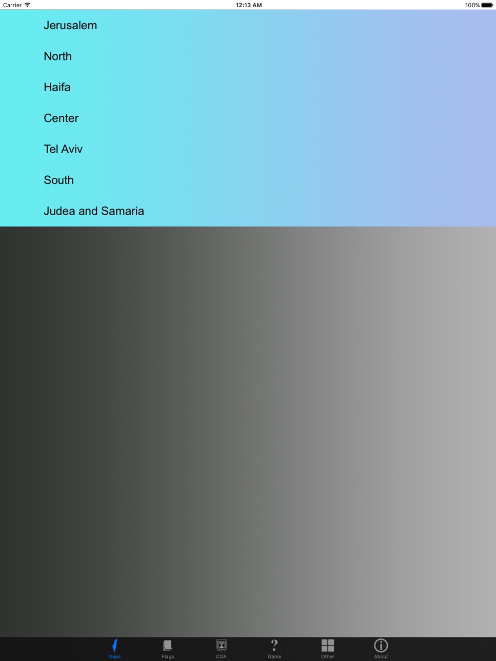 iPad screenshot