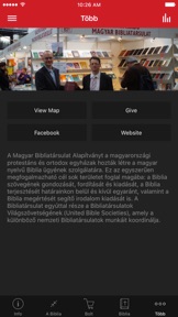 Magyar Bibliatársulat screenshot