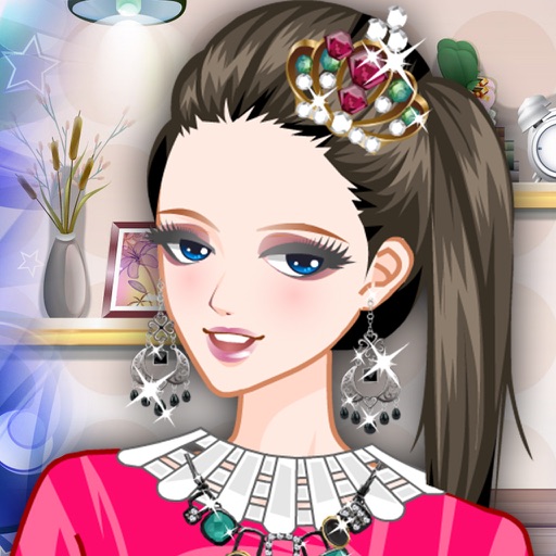 Purple Sky: Cinderella Makeup. Dressup a princess icon