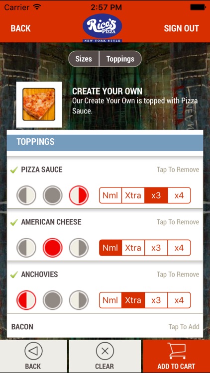 Ricos Pizza NYS screenshot-3
