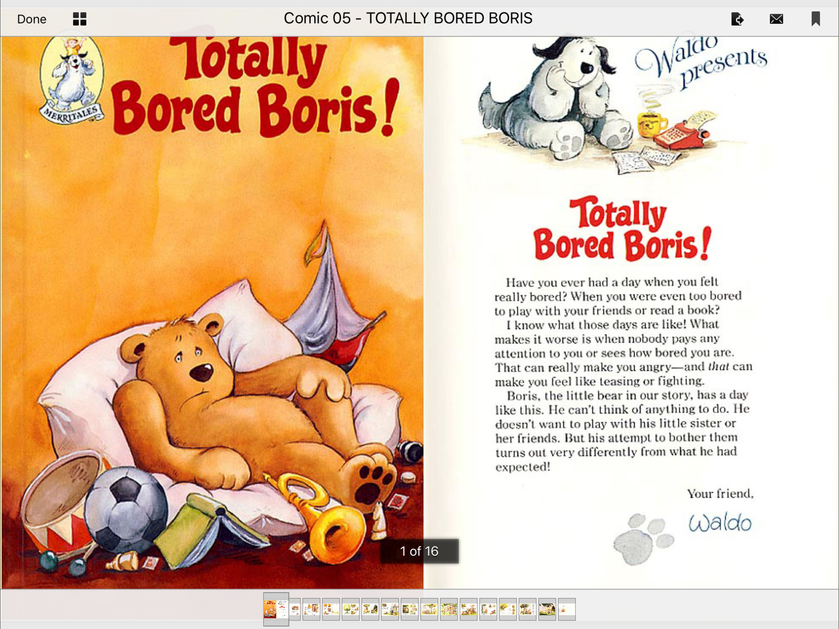 Comics For Child - Truyện Tranh Tiếng Anh Cho Trẻ screenshot 8