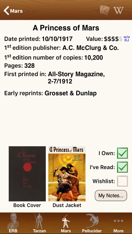 Edgar Rice Burroughs Editions
