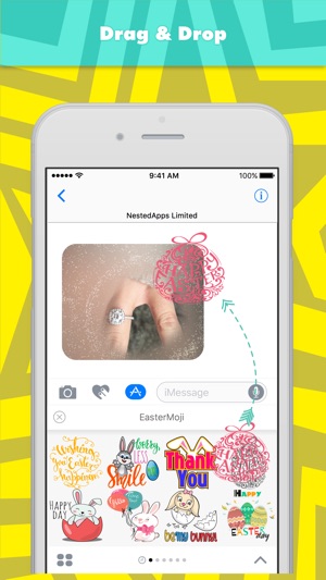 EasterMoji贴纸，设计：NestedApps Stickers(圖3)-速報App