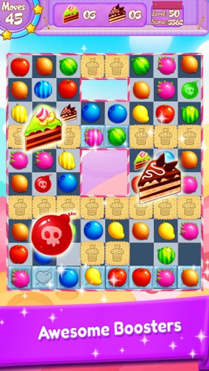 Candy Fruit Match 3(圖3)-速報App