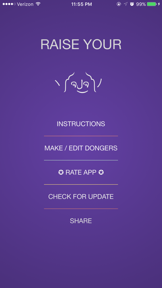 #1. Dongers Keyboard - Your Personal ASCII Emoji (iOS) 由: Gabriel Pires