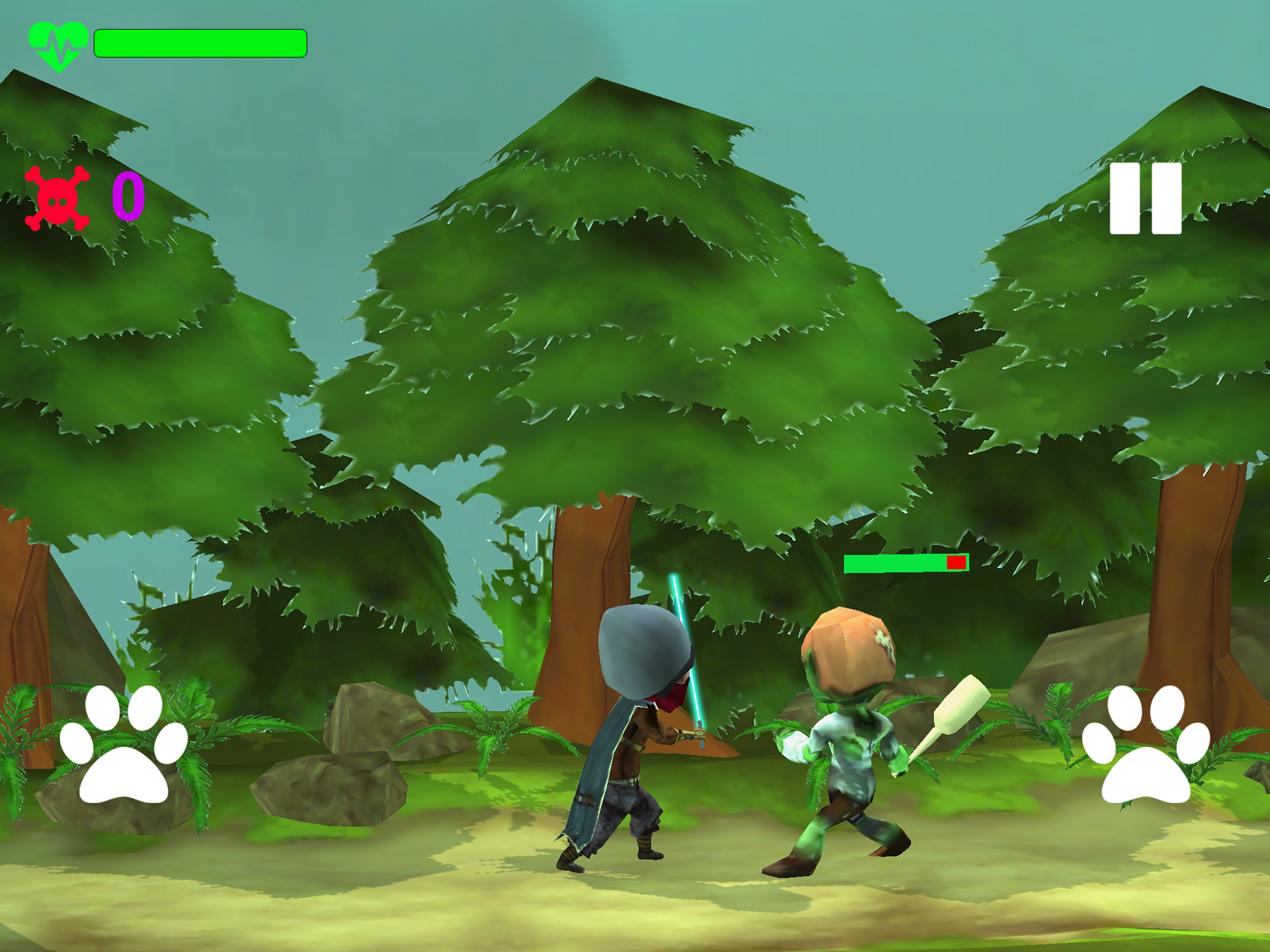 Ninja Fight With Zombies screenshot 6