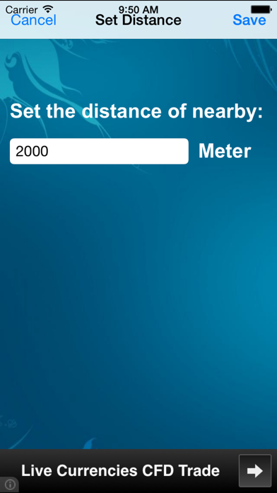 Parking locations & nearby shops search iPhone screenshot 5 - Navigation app