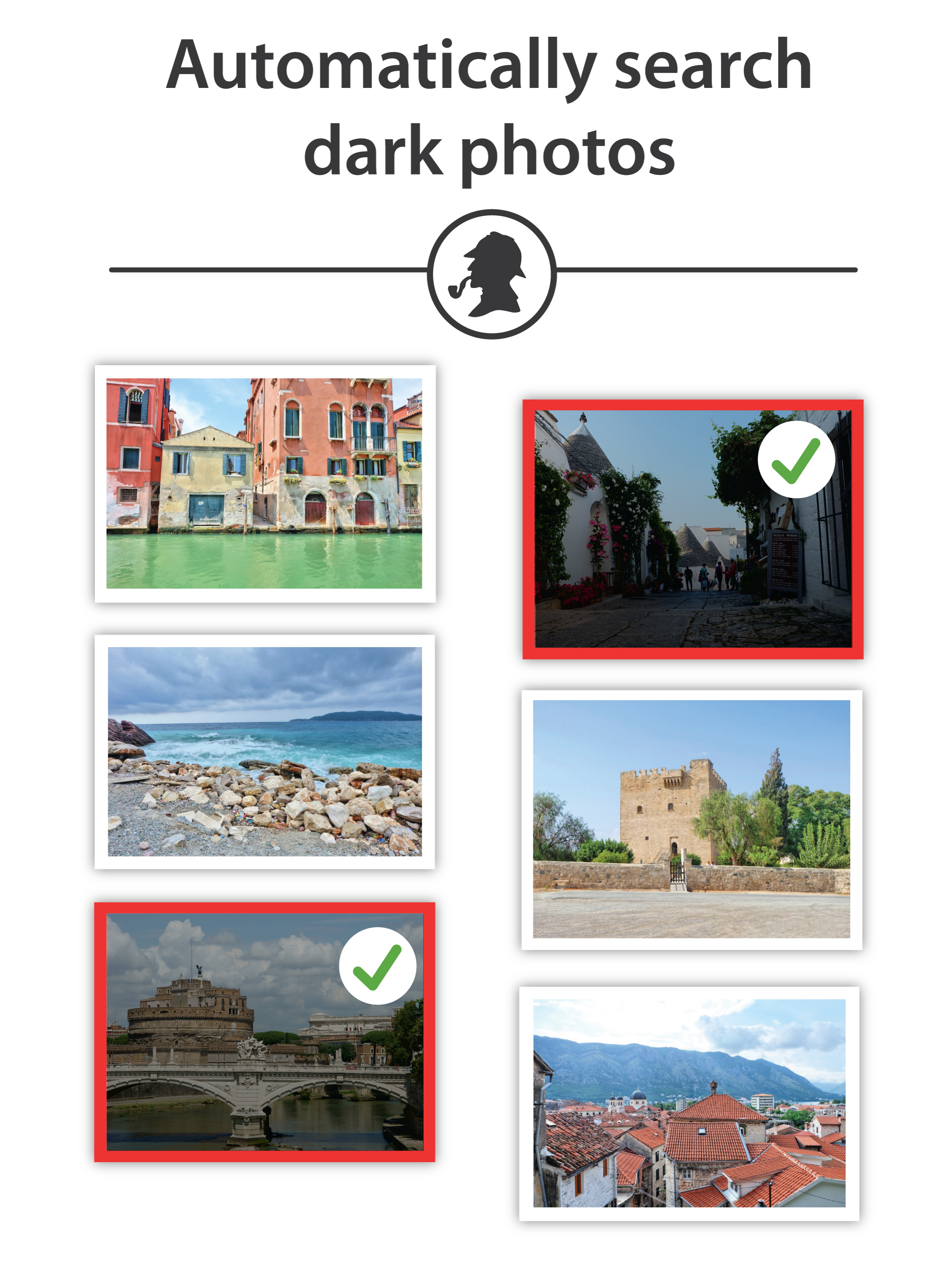 Enhancy - auto fix dark photos