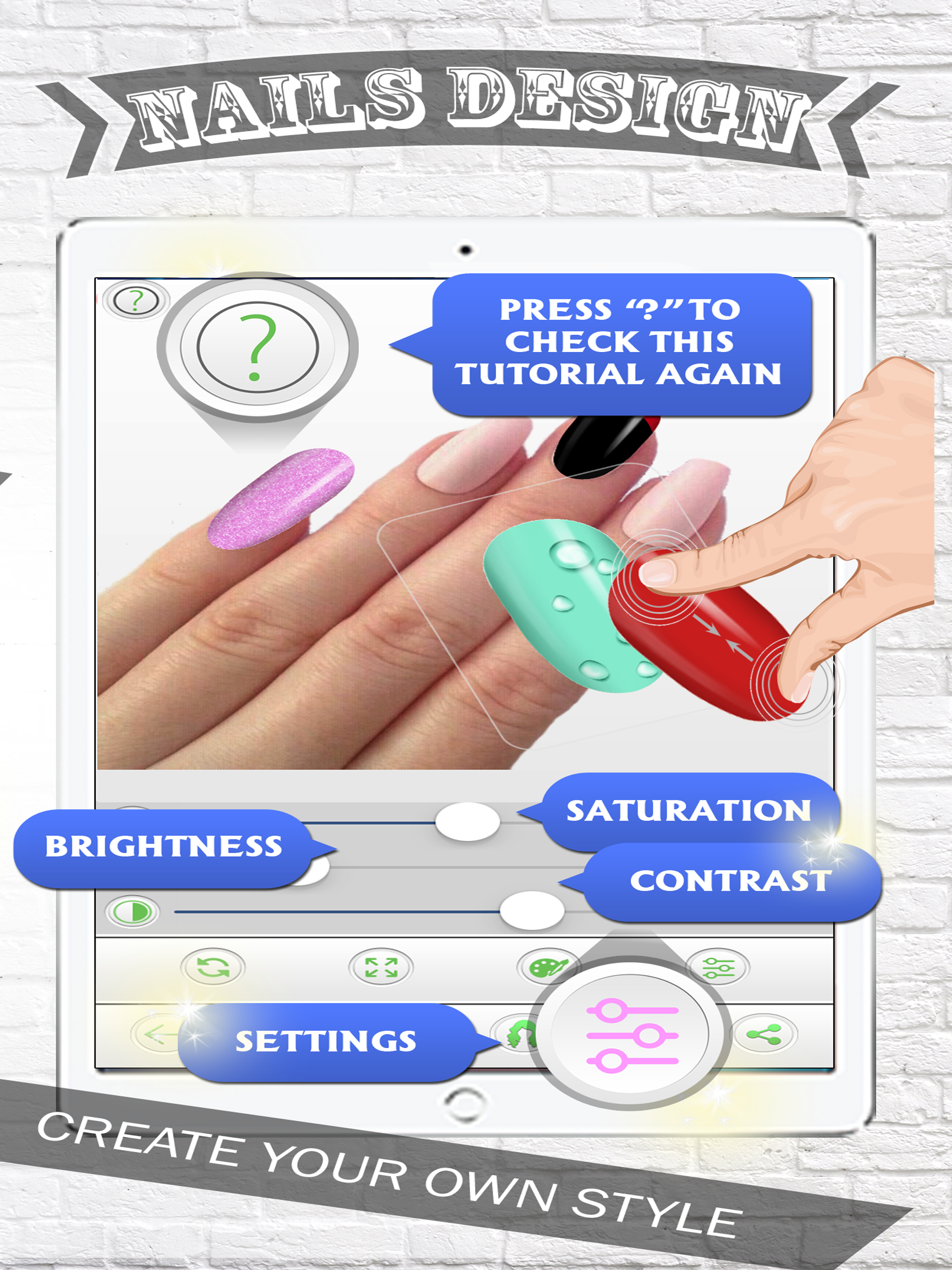 Nails Design Salon Premium screenshot 3