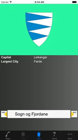 Game screenshot Norway County Maps and Capitals apk