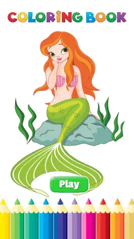 Game screenshot Mermaid Art Coloring Book - Activities for Kid mod apk