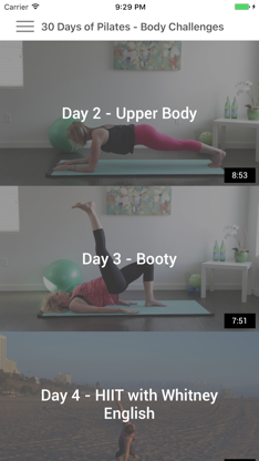 30 Days of Pilates - Personal Trainer screenshot 1