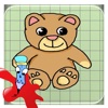 Zendoz Masha Bear Animals - Coloring Books