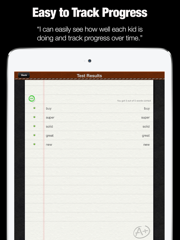 Screenshot #4 for A+ Spelling Test