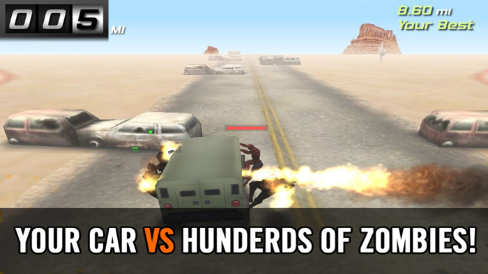 Zombie Road HighwayFree racing and shooting games