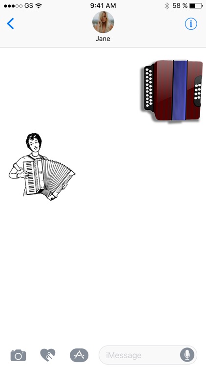 Accordions Two Sticker Pack