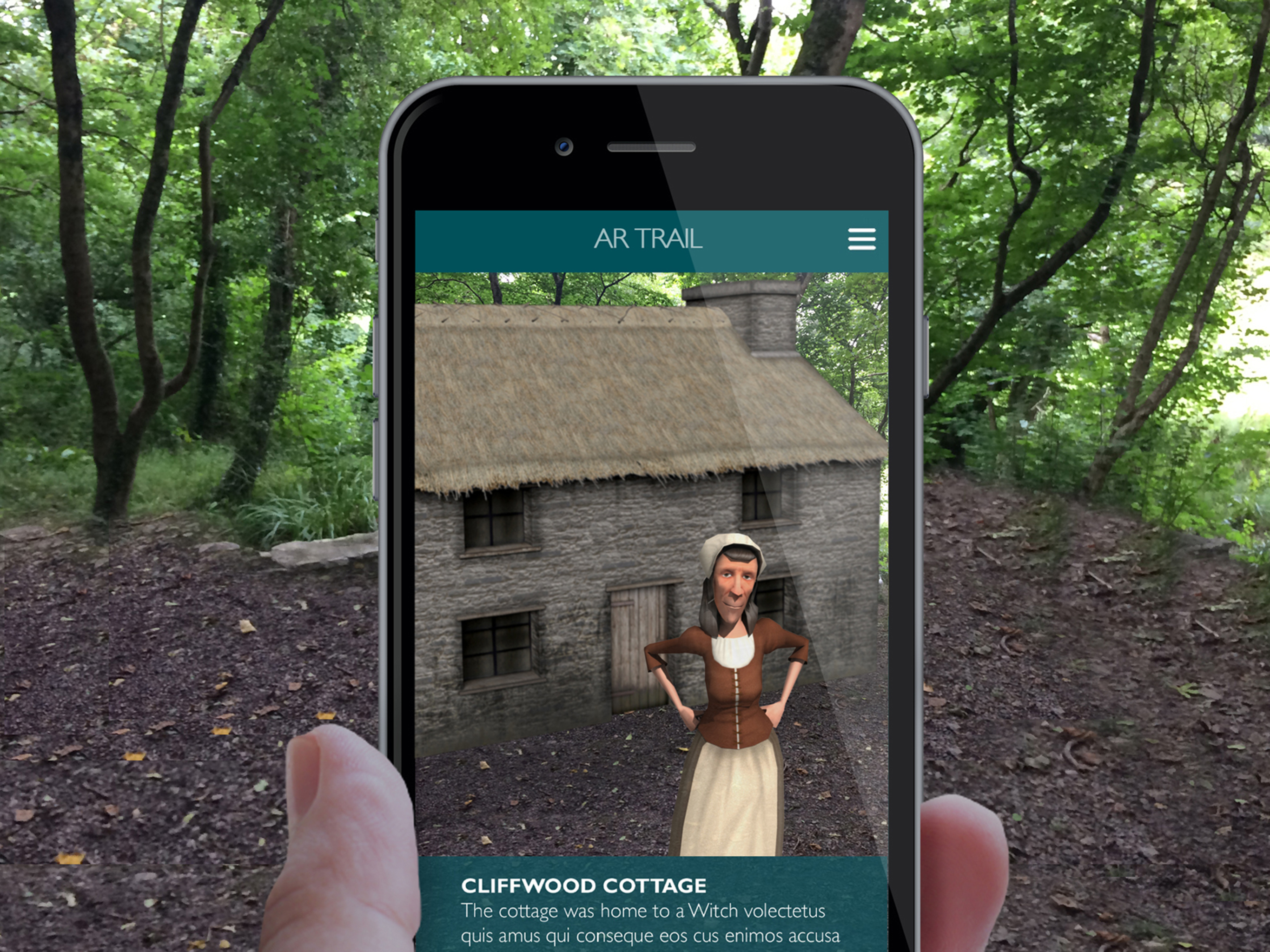 Porthkerry Country Park AR App screenshot 8