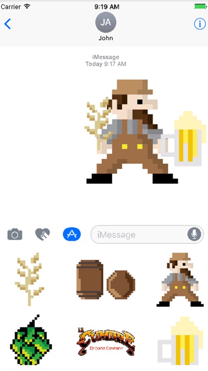 8bit Brewery Sticker Pack for La Cumbre