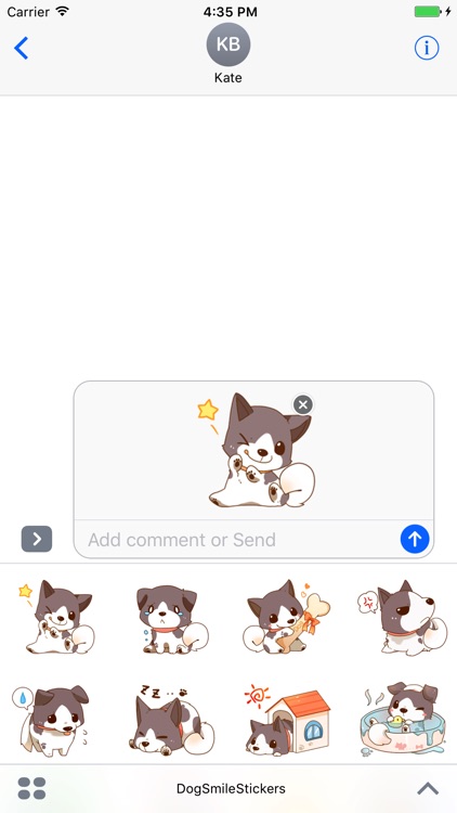 Dog Smile Stickers screenshot-3