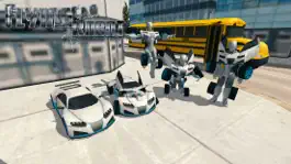 Game screenshot Flying Car Robot Flight Drive Simulator Game 2017 mod apk
