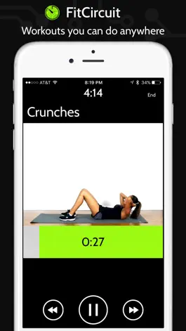 Game screenshot FitCircuit - Personal Trainer & Circuit Workouts mod apk