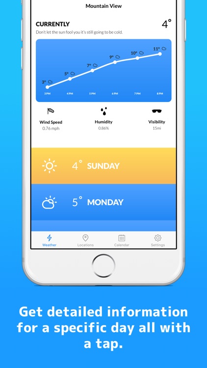 Clime - A free & simple weather forecast report