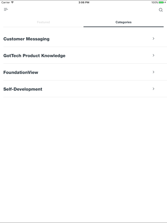 Hub Audio iPad screenshot 1 - Business app