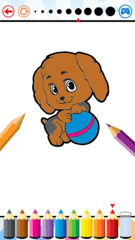 Game screenshot Dog & Cat Coloring Book - All In 1 Animals Drawing apk