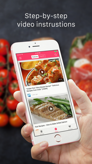 Screenshot #3 pour Fish Recipes: Healthy recipes & cooking videos