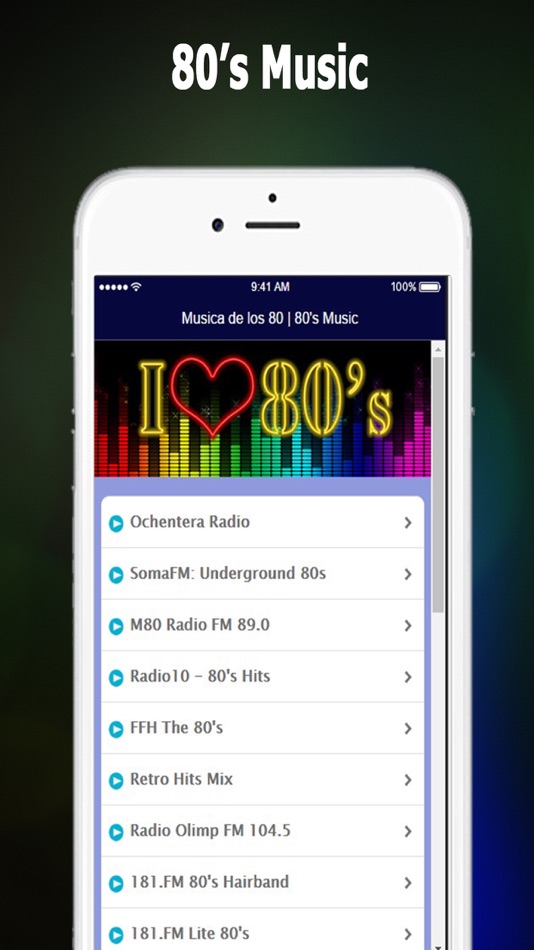 80s Music: The Best Radio Stations of the 80 - 1.1 - (iOS)