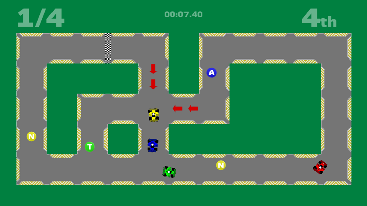 Screenshot #2 pour Retro Racers