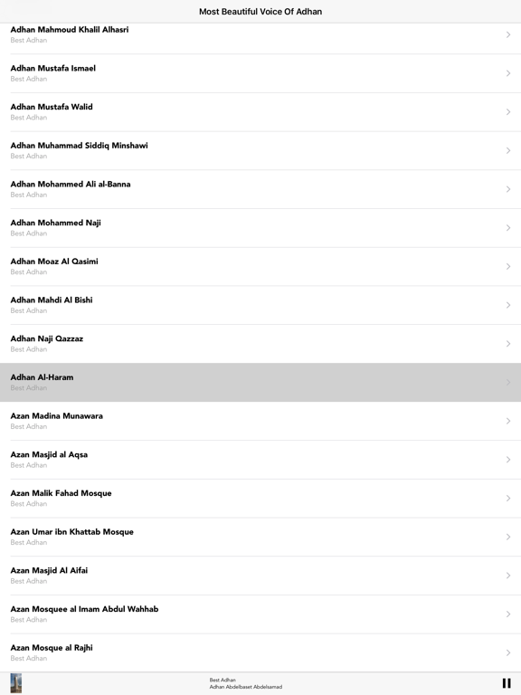 Screenshot #5 pour Most Beautiful Voice Of Adhan-Islamic Azan Prayers
