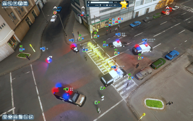 טקטיקת המשטרה: צילום מסך של Imperio