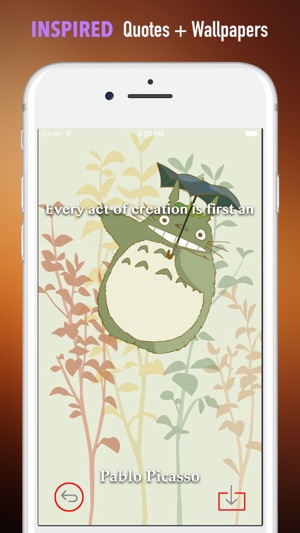 Wallpapers HD for Hayao Miyazaki Art- Quotes(圖5)-速報App