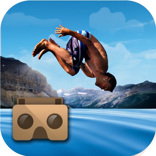 VR Flip Swim Diving : Cliff Jumping Icon